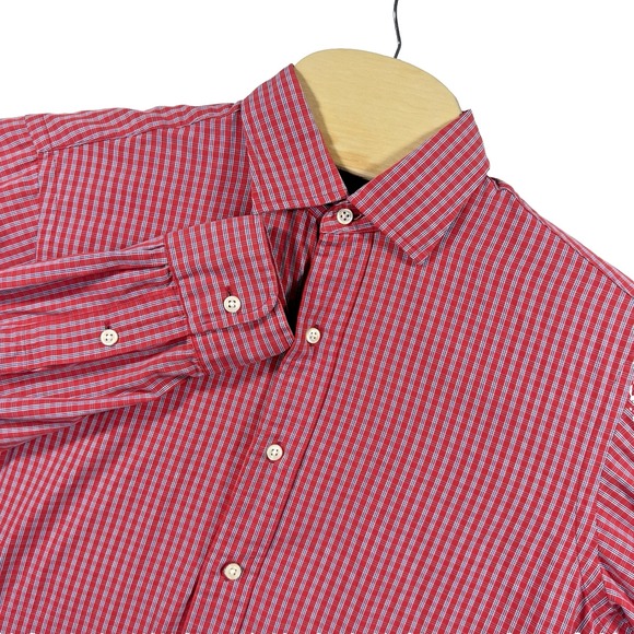 Polo Ralph Lauren Other - Polo Ralph Lauren Shirt Philip Sport Mens M Red Plaid Long Sleeve Button‎ Up
